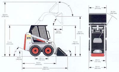 how long is a bobcat skid steer|bobcat dimensions and weight.